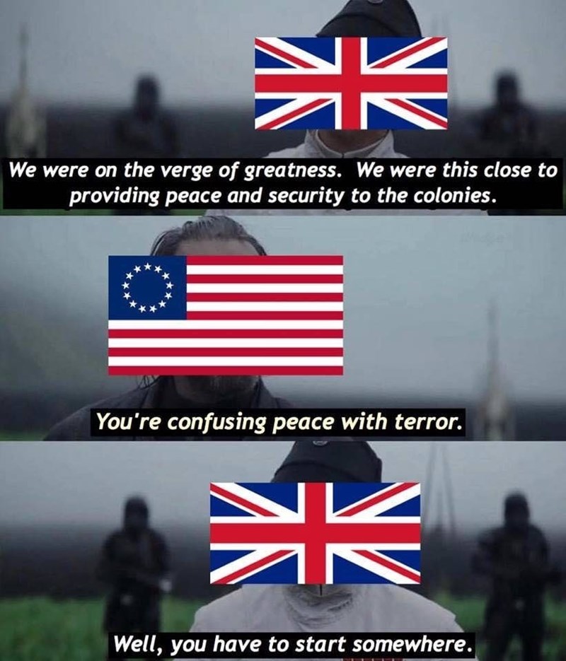 War of American Independence Memes